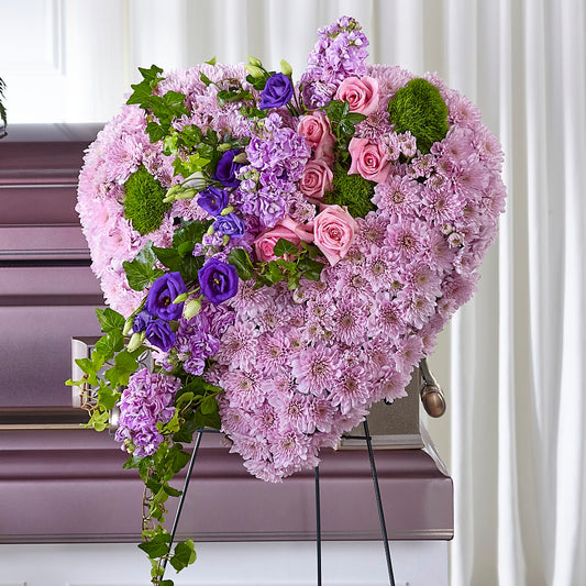 Treasured Love Standing Heart –  Maison Des Fleur Blossome, Laval PQ