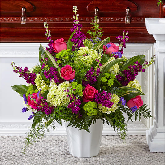 Beautiful Horizons Floor Basket –  Maison Des Fleur Blossome, Laval PQ