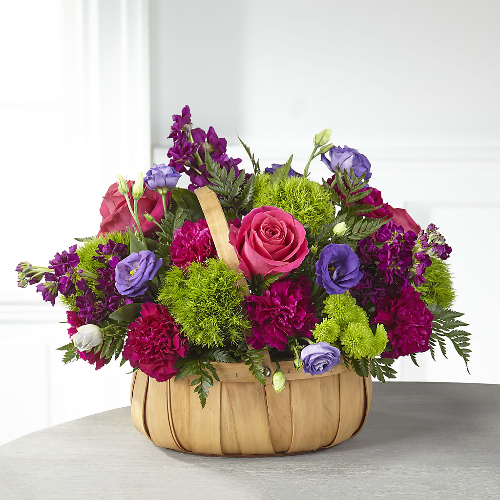 Serene Sanctuary Basket – MAISON DES FLEUR BLOSSOME, Laval PQ