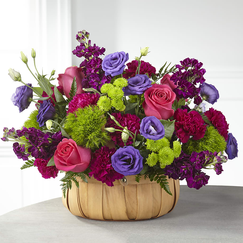 Serene Sanctuary Basket – MAISON DES FLEUR BLOSSOME, Laval PQ