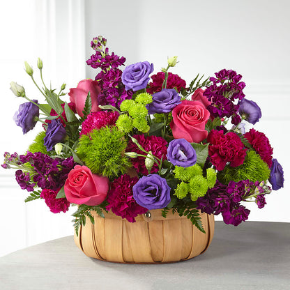Serene Sanctuary Basket – MAISON DES FLEUR BLOSSOME, Laval PQ