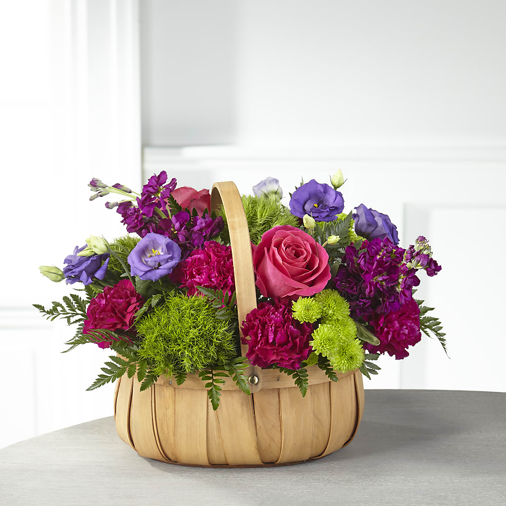 Serene Sanctuary Basket – MAISON DES FLEUR BLOSSOME, Laval PQ