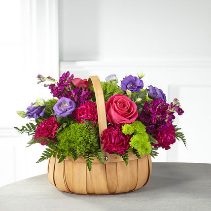 Serene Sanctuary Basket – MAISON DES FLEUR BLOSSOME, Laval PQ