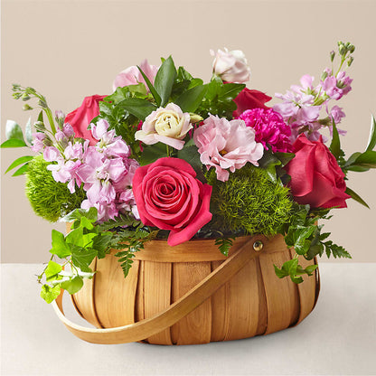 Radiance in Bloom Basket – MAISON DES FLEUR BLOSSOME, Laval PQ