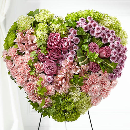 Heartwarming Standing Heart –  Maison Des Fleur Blossome, Laval PQ