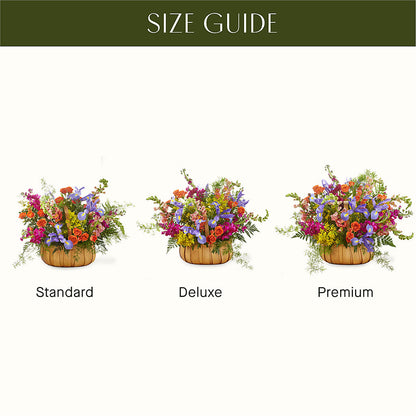Garden of Life Basket –  Maison Des Fleurs Blossome Inc, Lachine PQ