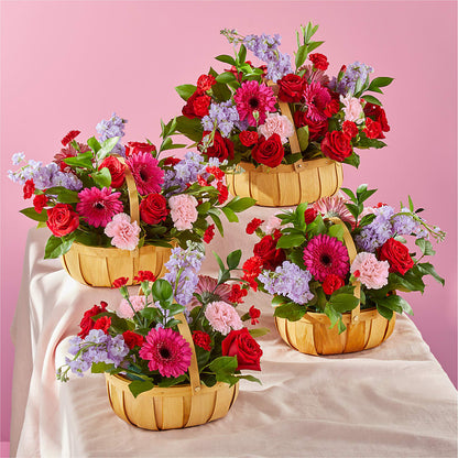 Pink Picnic Basket –  Maison Des Fleurs Blossome Inc, Lachine PQ