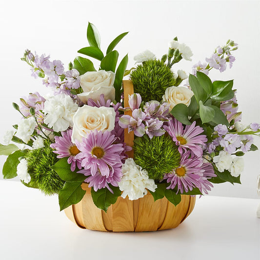 Peace & Love Basket –  Maison Des Fleur Blossome, Laval PQ