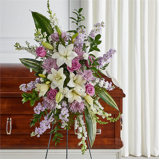 Grateful Hearts Standing Spray –  Maison Des Fleur Blossome, Laval PQ
