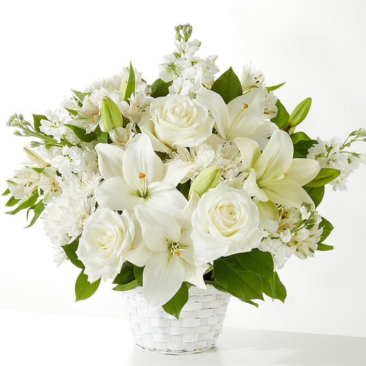 Peaceful Reflections Arrangement –  Maison Des Fleur Blossome, Laval PQ