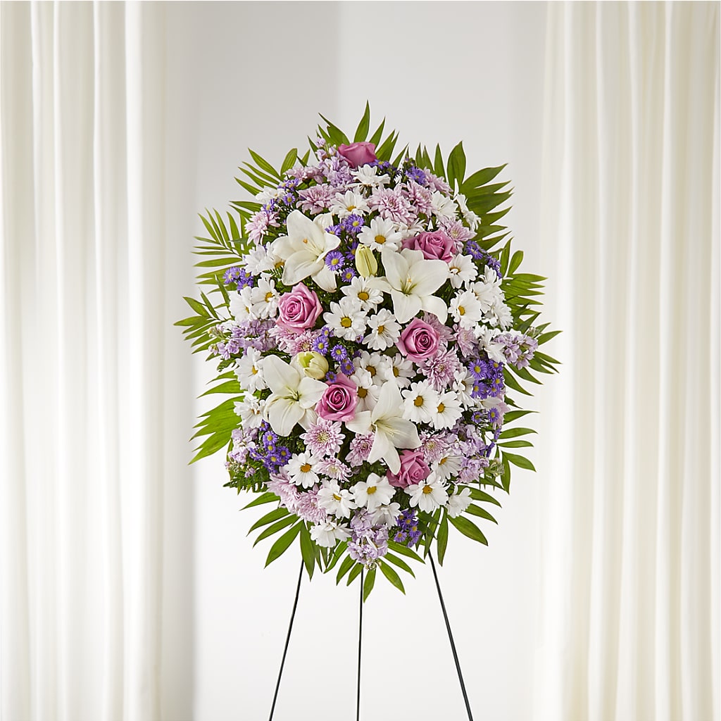 Surrounded by Love Standing Spray – MAISON DES FLEUR BLOSSOME, Laval PQ