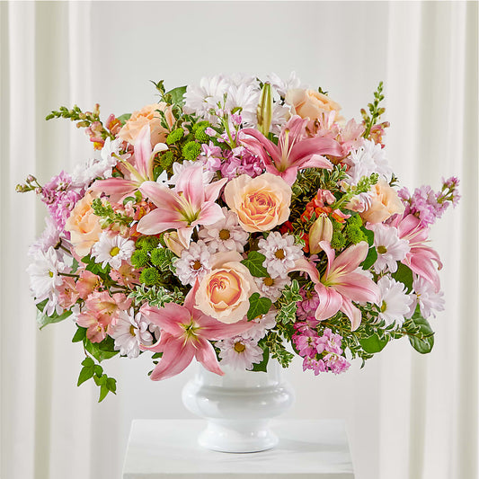 Heartfelt Gesture Urn Arrangement –  Maison Des Fleur Blossome, Laval PQ