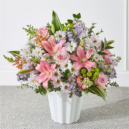 Abundant Compassion Floor Basket –  Maison Des Fleur Blossome, Laval PQ