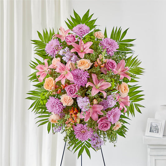 Love & Light Standing Spray –  Maison Des Fleur Blossome, Laval PQ