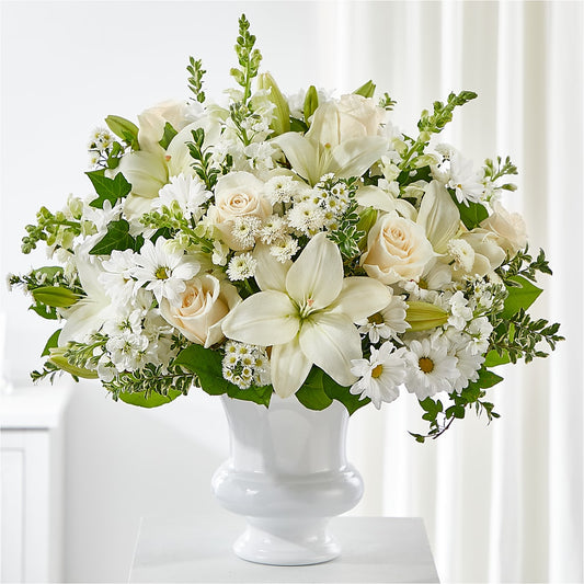 Uplifting Urn Arrangement –  Maison Des Fleur Blossome, Laval PQ
