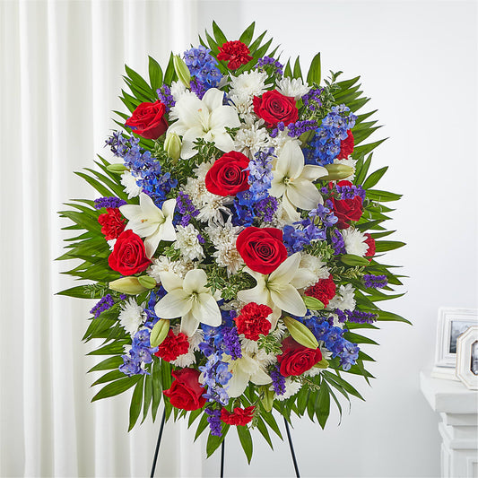 Cherished Service Standing Spray –  Maison Des Fleur Blossome, Laval PQ