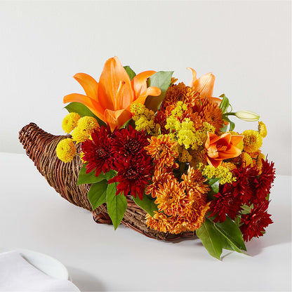 Bouquet of Blessings Cornucopia – MAISON DES FLEUR BLOSSOME, Laval PQ
