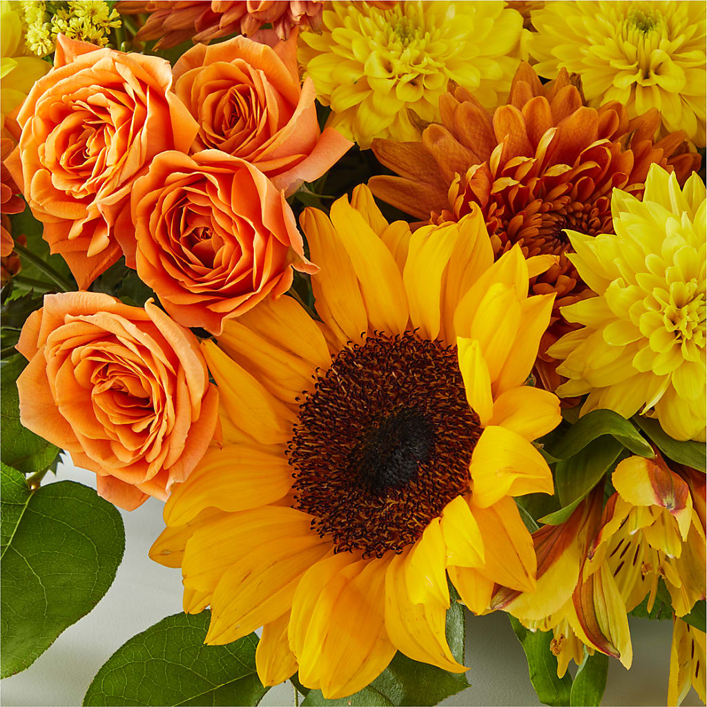 Autumn Harmony Centerpiece –  Maison Des Fleurs Blossome Inc, Lachine PQ