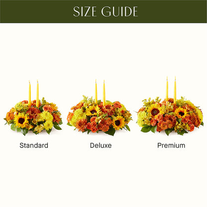 Autumn Harmony Centerpiece –  Maison Des Fleurs Blossome Inc, Lachine PQ