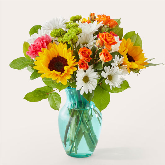 Sun-drenched Blooms Bouquet – MAISON DES FLEUR BLOSSOME, Laval PQ