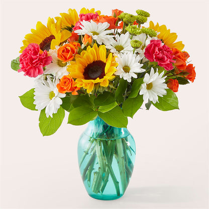 Sun-drenched Blooms Bouquet – MAISON DES FLEUR BLOSSOME, Laval PQ