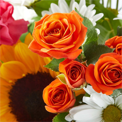 Sun-drenched Blooms Bouquet –  Maison Des Fleurs Blossome Inc, Lachine PQ