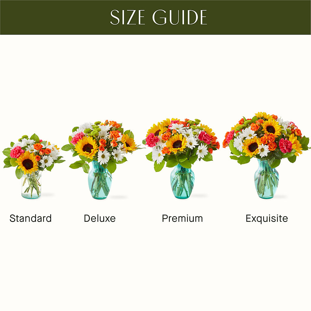 Sun-drenched Blooms Bouquet –  Maison Des Fleurs Blossome Inc, Lachine PQ