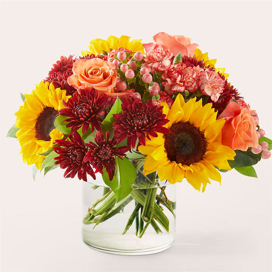 September Sunset Bouquet –  Maison Des Fleur Blossome, Laval PQ
