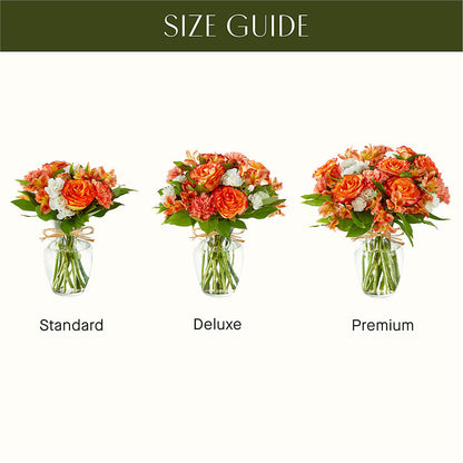 Apricot Glow Bouquet –  Maison Des Fleurs Blossome Inc, Lachine PQ