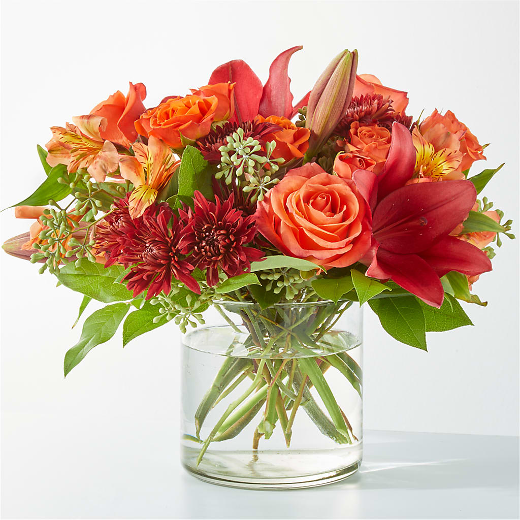 Crimson Leaves Bouquet – MAISON DES FLEUR BLOSSOME, Laval PQ