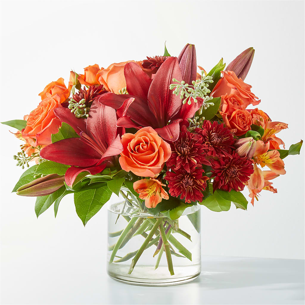 Crimson Leaves Bouquet – MAISON DES FLEUR BLOSSOME, Laval PQ