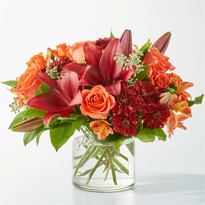 Crimson Leaves Bouquet – MAISON DES FLEUR BLOSSOME, Laval PQ