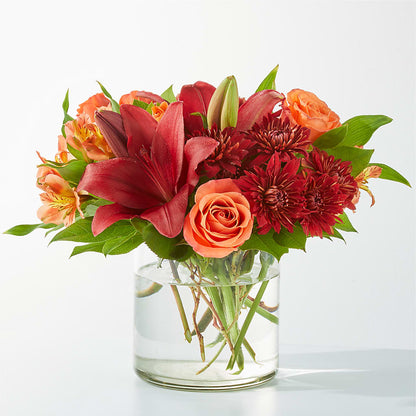 Crimson Leaves Bouquet – MAISON DES FLEUR BLOSSOME, Laval PQ