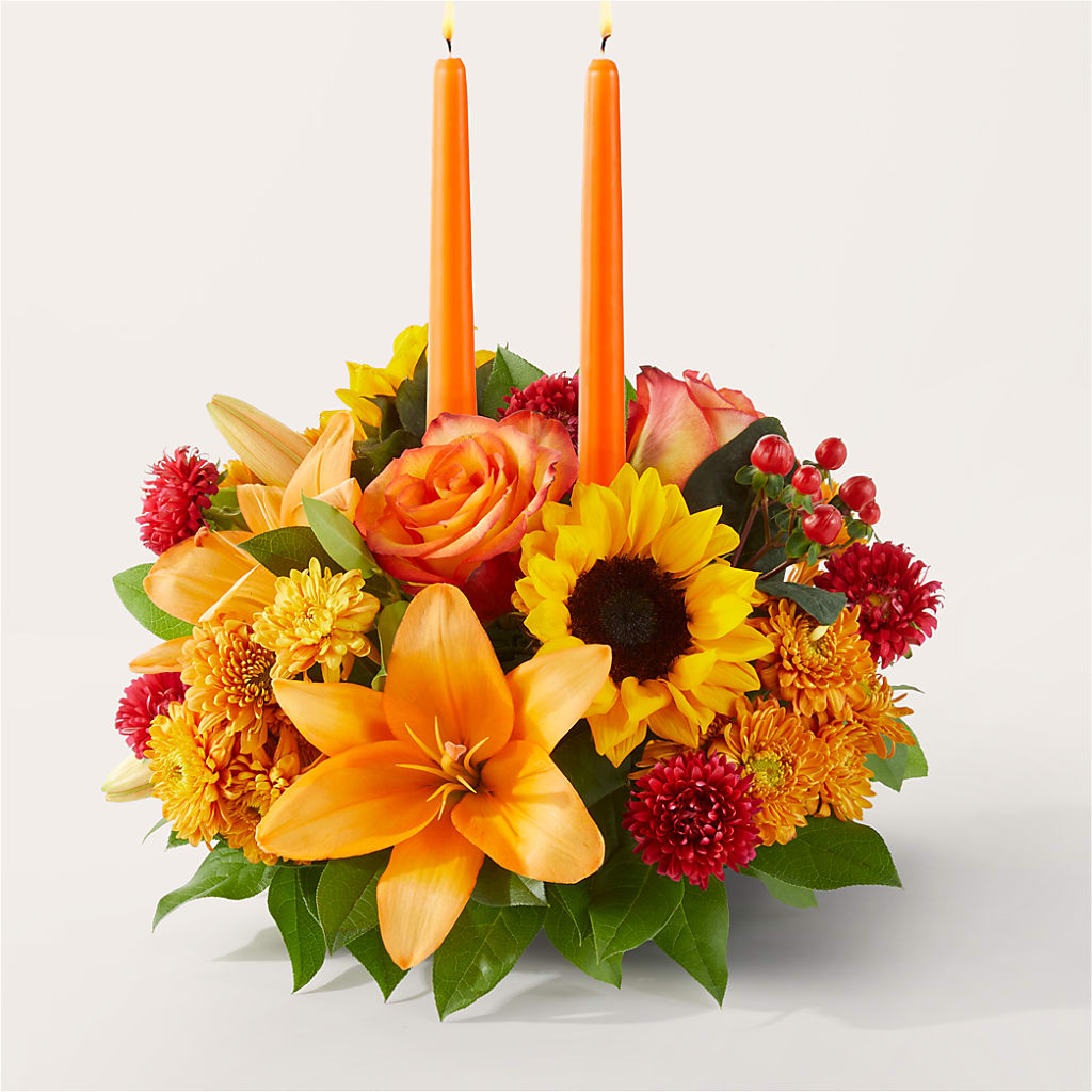 Grateful Centerpiece –  Maison Des Fleur Blossome, Laval PQ