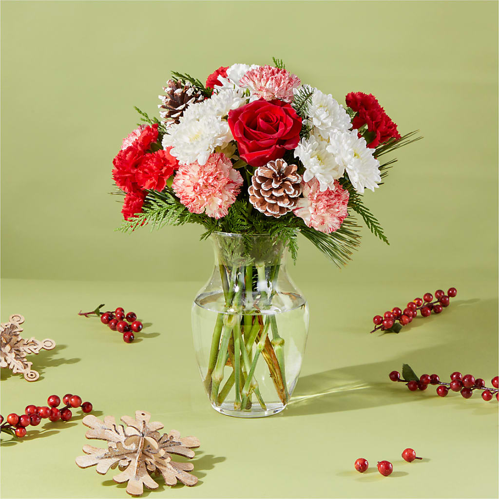 Candy Cane Lane Bouquet –  Maison Des Fleurs Blossome Inc, Lachine PQ
