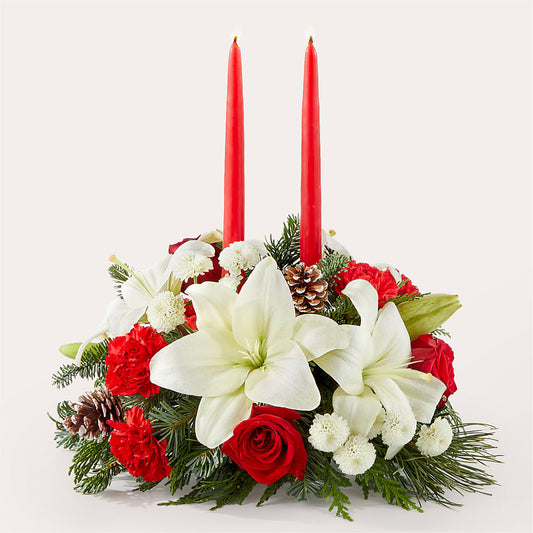 Seasonal Festivities Centerpiece –  Maison Des Fleur Blossome, Laval PQ