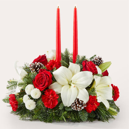 Seasonal Festivities Centerpiece – MAISON DES FLEUR BLOSSOME, Laval PQ