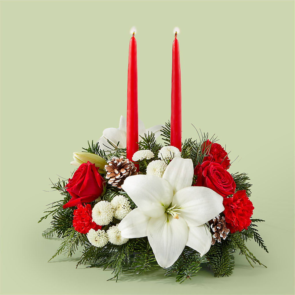 Seasonal Festivities Centerpiece – MAISON DES FLEUR BLOSSOME, Laval PQ