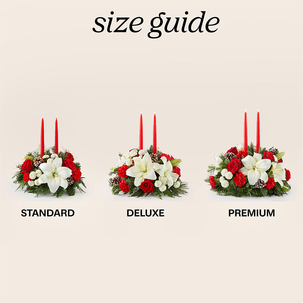 Seasonal Festivities Centerpiece –  Maison Des Fleurs Blossome Inc, Lachine PQ