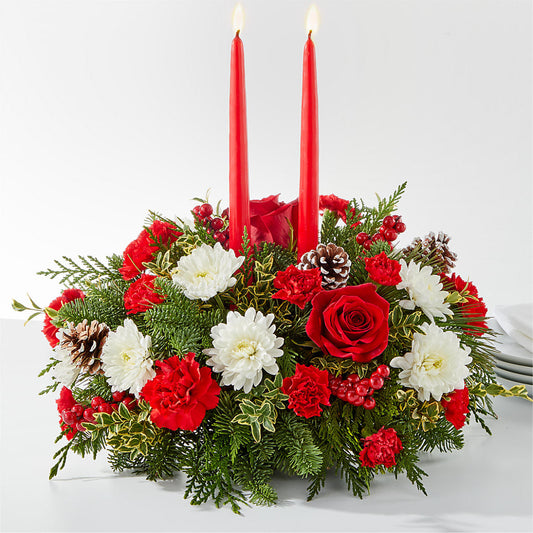 Holiday Soiree Centerpiece –  Maison Des Fleur Blossome, Laval PQ