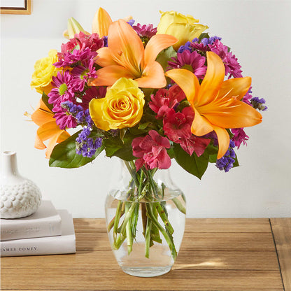 Colorful Visions Bouquet –  Maison Des Fleurs Blossome Inc, Lachine PQ