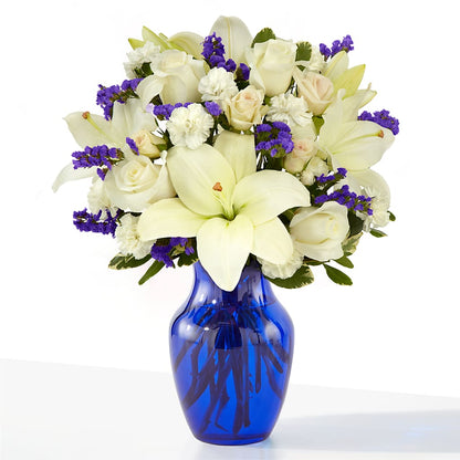 Sapphire Rush Bouquet – MAISON DES FLEUR BLOSSOME, Laval PQ