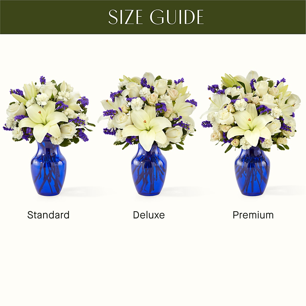 Sapphire Rush Bouquet –  Maison Des Fleurs Blossome Inc, Lachine PQ