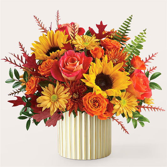 Fall Campfire Bouquet –  Maison Des Fleurs Blossome Inc, Lachine PQ