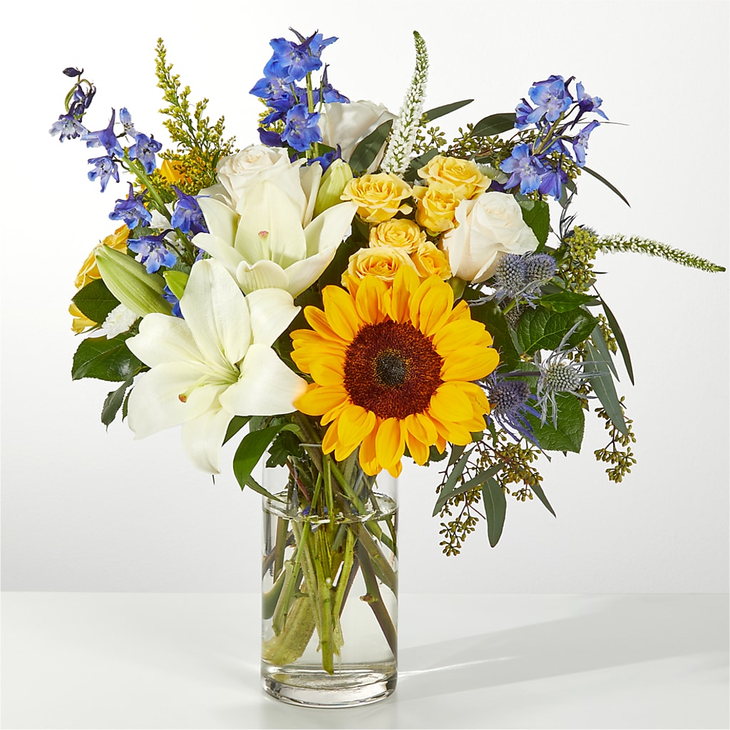 Wonderfully Sunny Bouquet – MAISON DES FLEUR BLOSSOME, Laval PQ