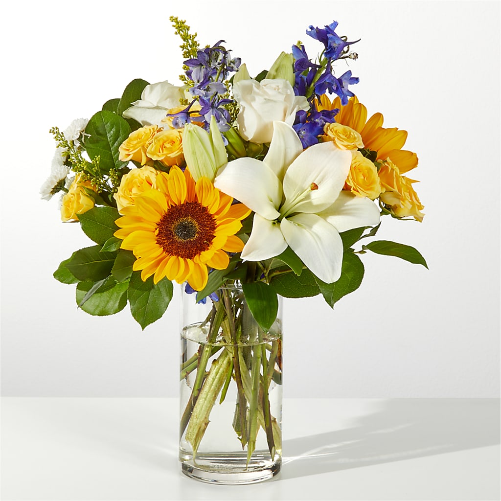 Wonderfully Sunny Bouquet – MAISON DES FLEUR BLOSSOME, Laval PQ