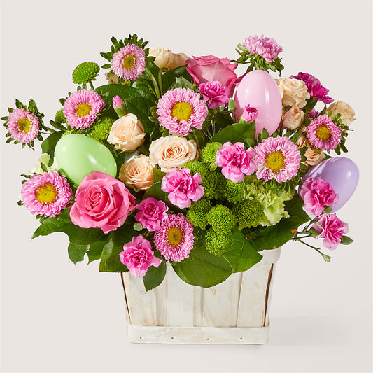 Get Eggcited Basket –  Maison Des Fleur Blossome, Laval PQ