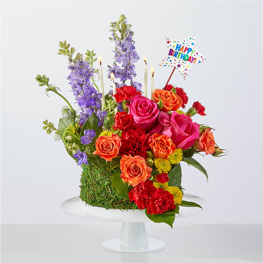 Best Year Yet Floral Cake –  Maison Des Fleur Blossome, Laval PQ