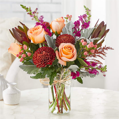 Moody Hues Bouquet –  Maison Des Fleurs Blossome Inc, Lachine PQ