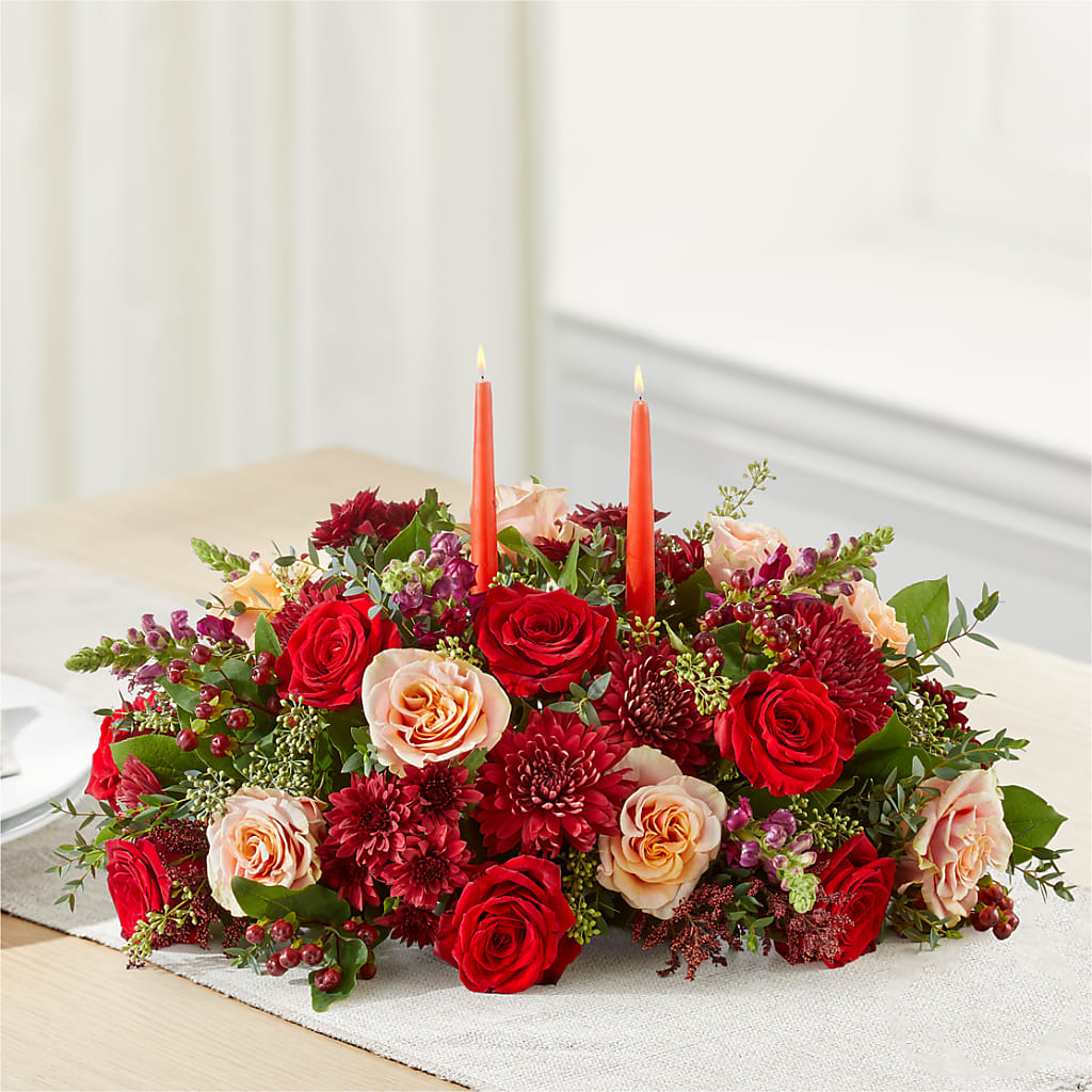 Most Thankful Centerpiece –  Maison Des Fleurs Blossome Inc, Lachine PQ